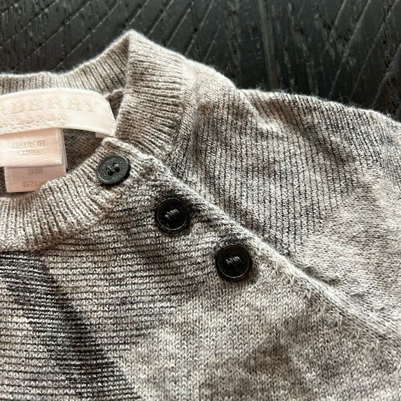 Burberry sweater dress grey plaid - Picture 4 of 6